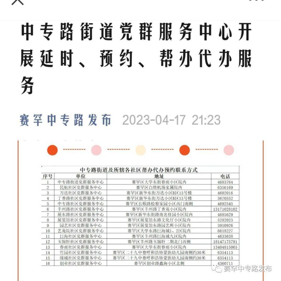 中专路街道：为民服务“加速度”代帮代办“暖民心”(图5)